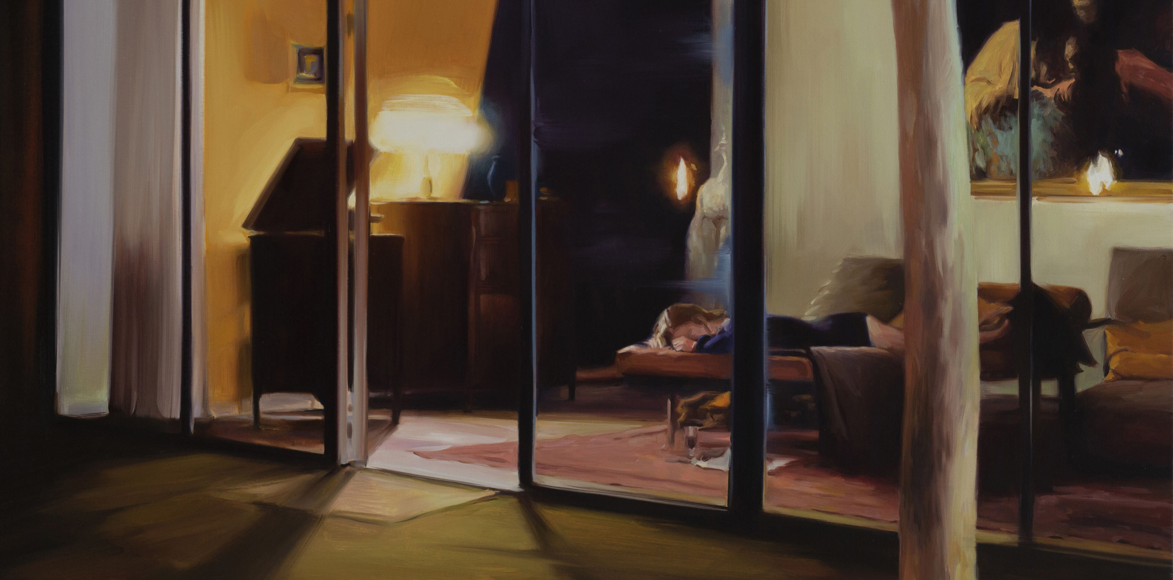 08 veiled light awakens in dreamful reverie, 2023. 32x40 inches. oil on linen copy