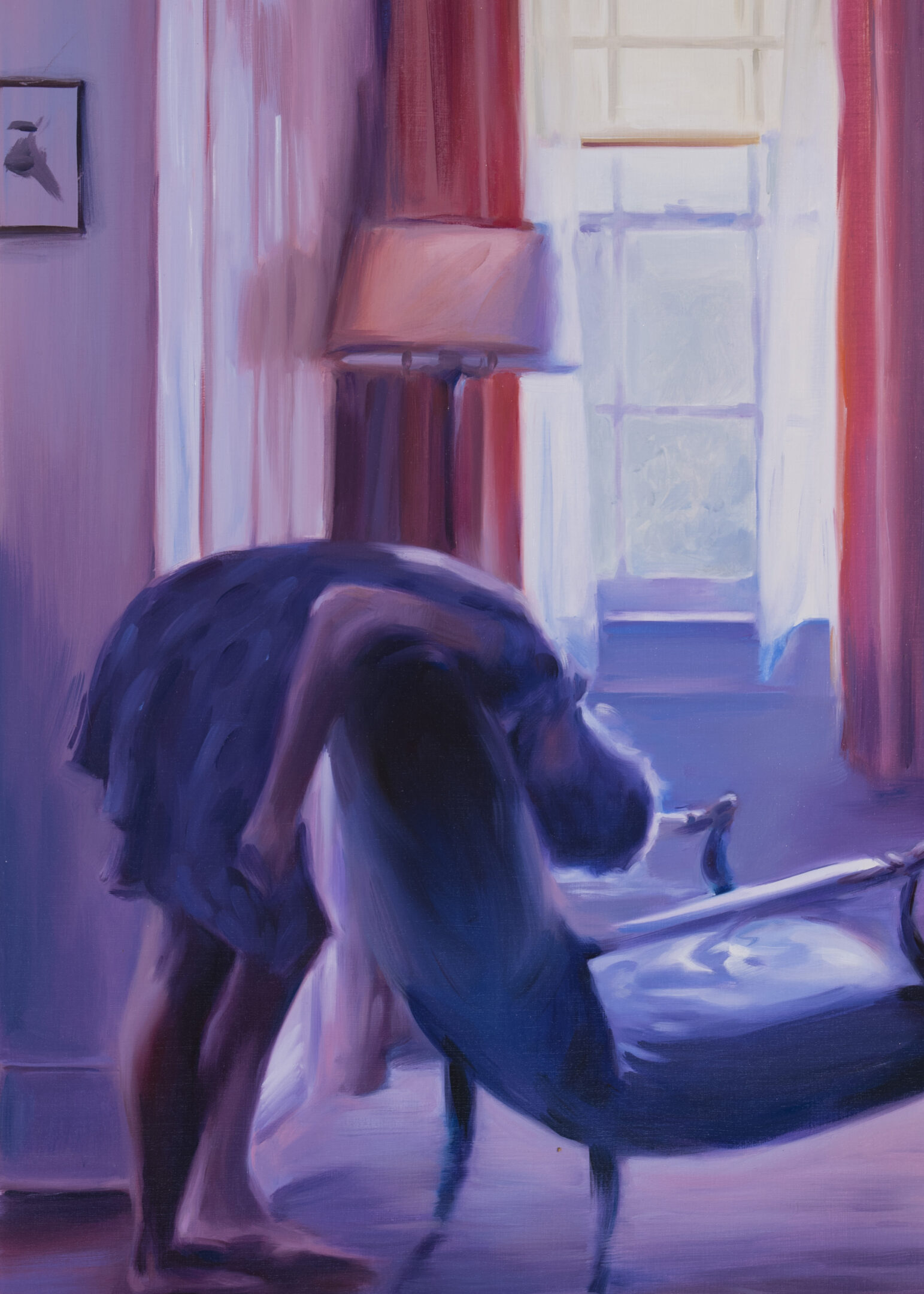 Study for awkward age, oil on canvas 18x24 inches copy
