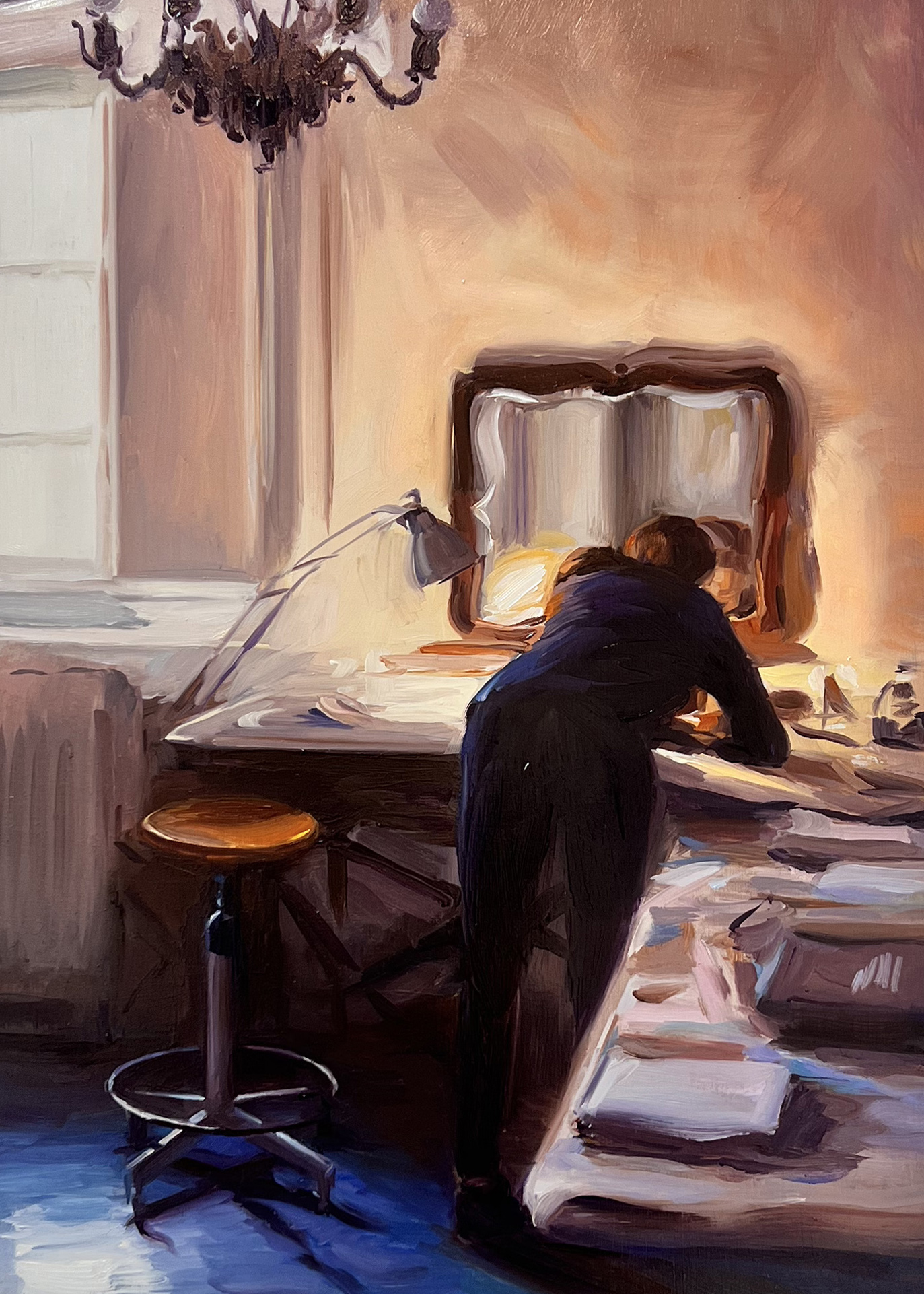 Untitled, 2025. oil on panel, 12x9 in copy